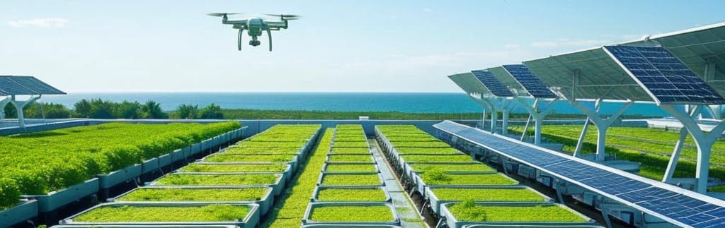 Algae farm banner
