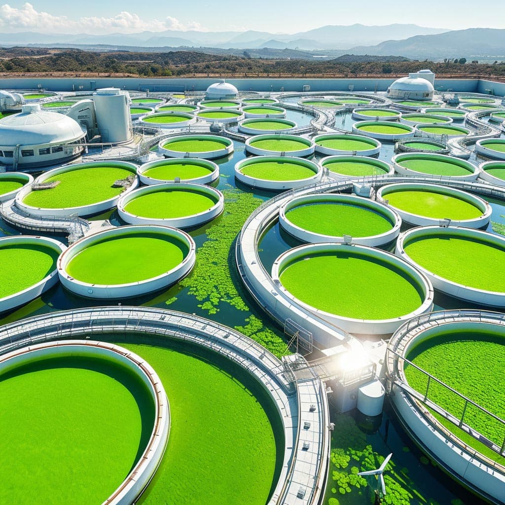 SummitX spirulina algae farm